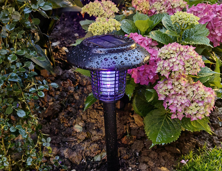 小區滅蚊燈是否防水，下雨會不會漏電